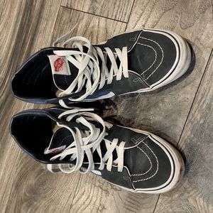 Vans sk8 shoes size 8.5 men's blue